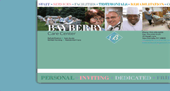 Desktop Screenshot of bayberrycarecenter.com